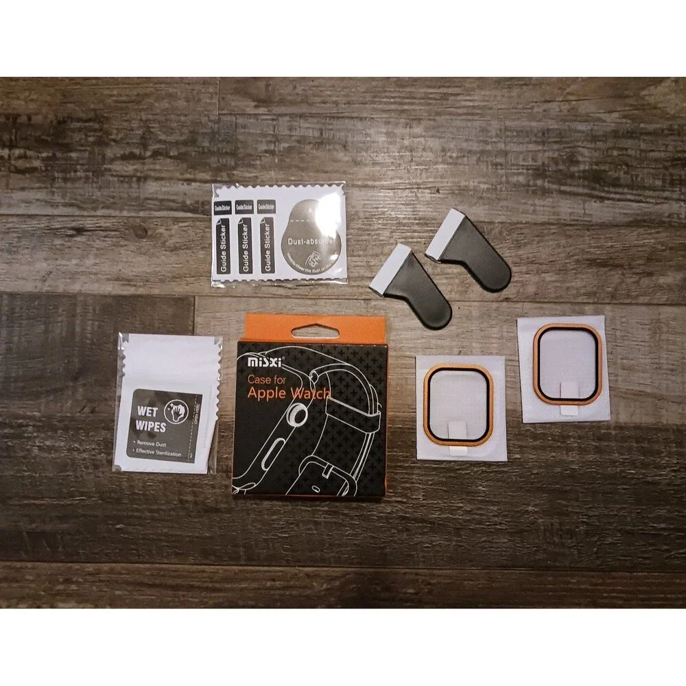 Misxi Apple Watch Case 2 Pieces Orange